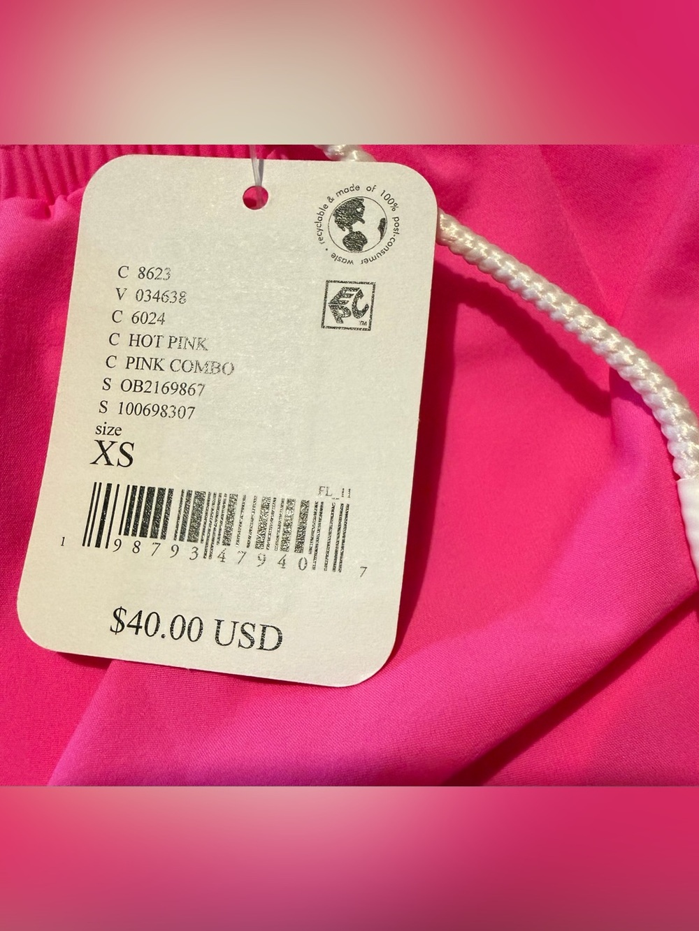 NWT! FP Movement by Free People Pink Women's Athletic Shorts - Picture 6 of 6